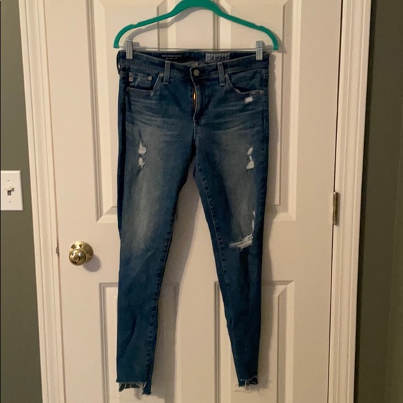AG the legging step hem ankle skinny jeans… - Picture 7 of 8